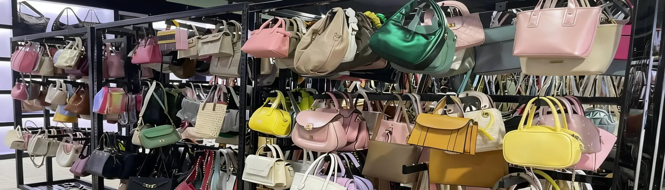 Bulk Handbag Wholesale Display - Kamyick Factory's Full Range of Designer Bags for Business Buyers