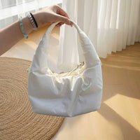 Wholesale Soft Padded Crescent Hobo Bag for Women | Lightweight Quilted Shoulder Handbag | Trendy Casual Tote Purse in Multiple Colors