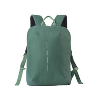 Sage Green Lightweight Backpack with Breathable Back Panel - Full Front View